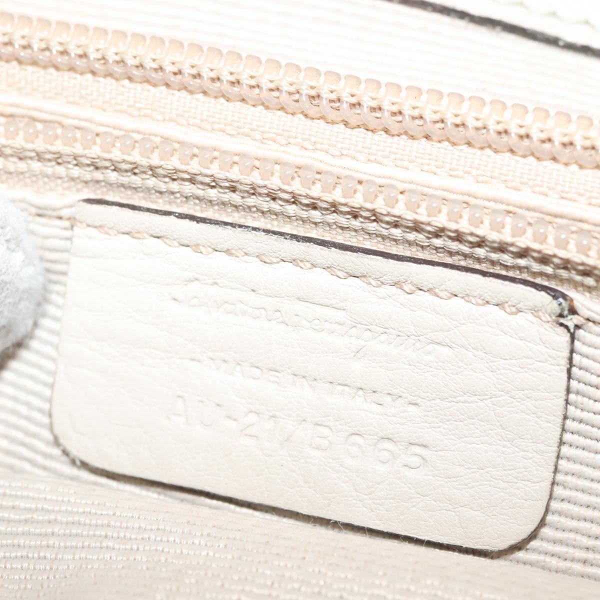 Salvatore Ferragamo Vara bow tote Leather, BEIGE, LEATHER, Tote bag