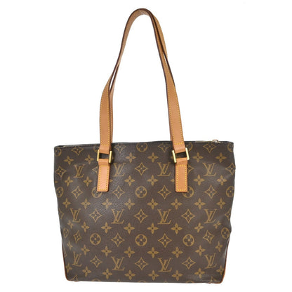 Louis Vuitton Cabas Piano Monogram Canvas, BROWN, CANVAS, Tote bag