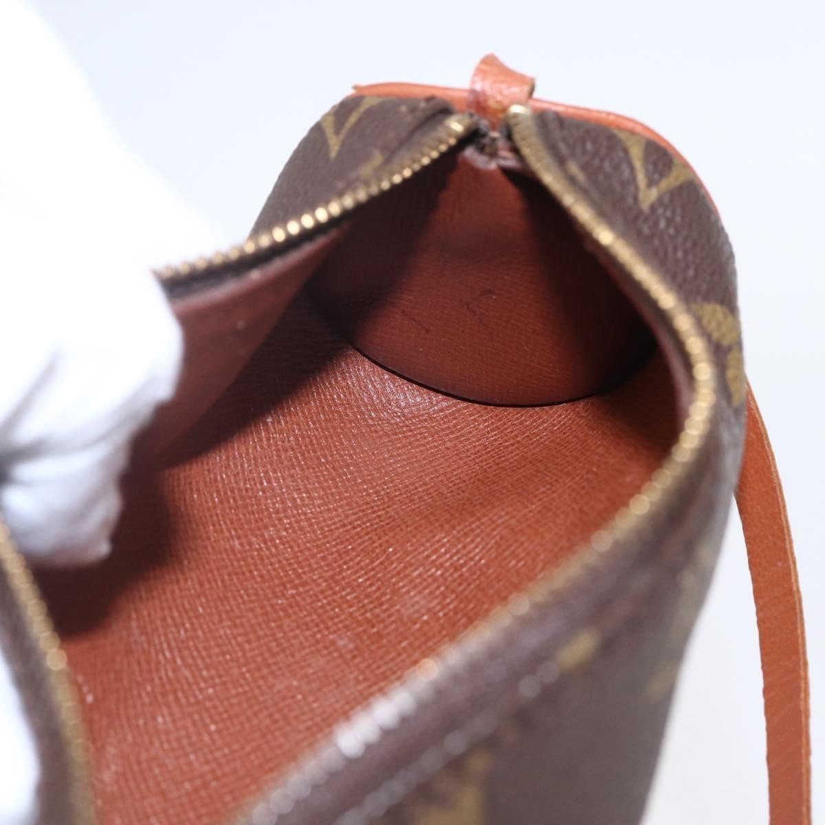 Louis Vuitton Papillon Pochette Monogram Canvas, BROWN, CANVAS, Clutche & pouche