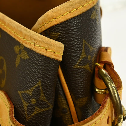 Louis Vuitton Batignolles Handbag Monogram Canvas, BROWN, CANVAS, Tote bag