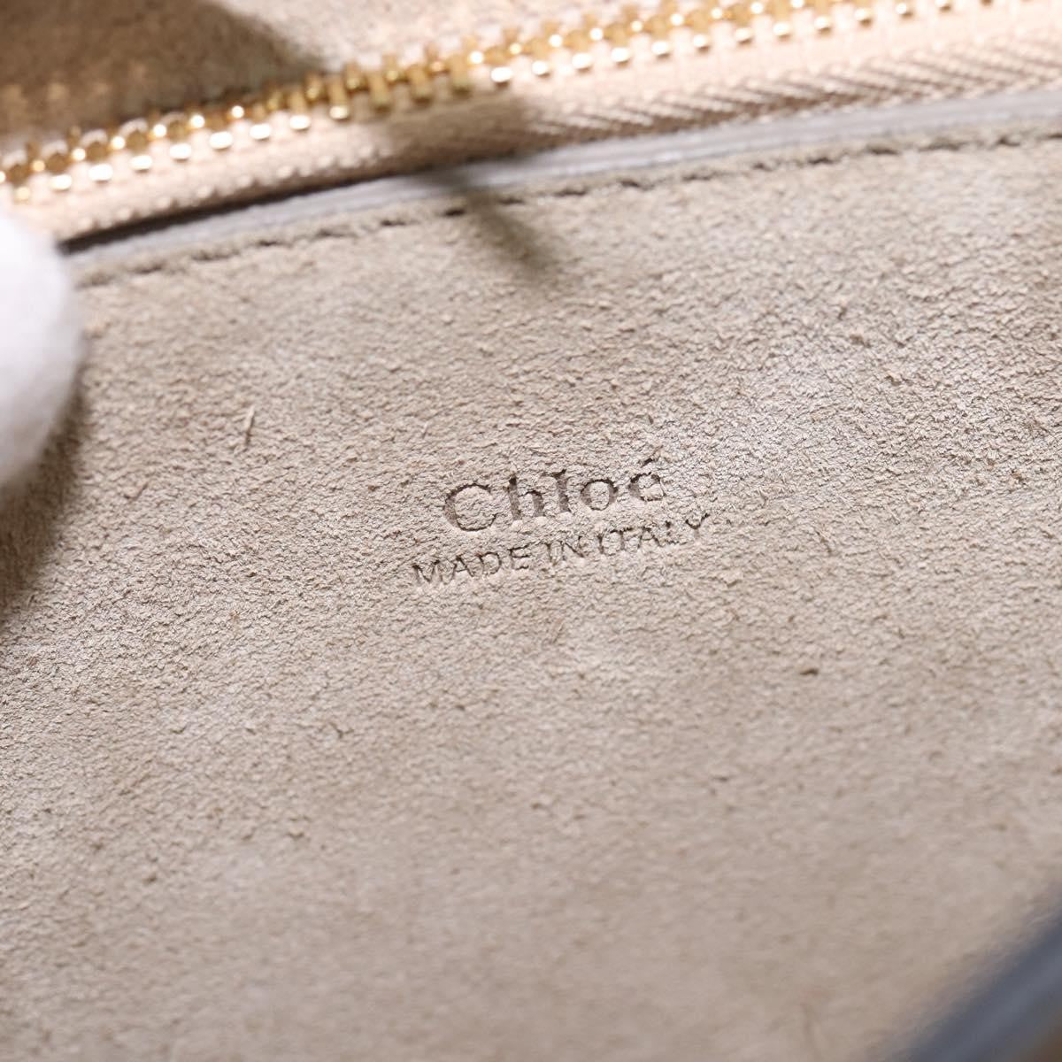 Chloe Faye Top Handle Bag Leather and Suede, BLACK, SUEDE, Handbag