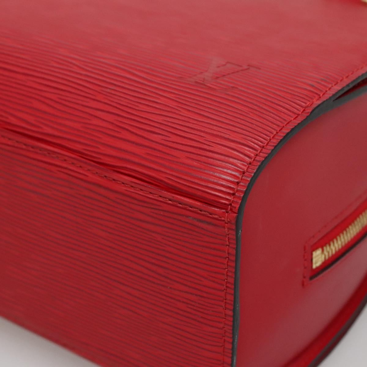 Louis Vuitton Pont Neuf Handbag Epi Leather, RED, LEATHER, Handbag