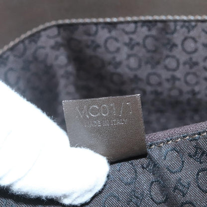 Celine Vintage Macadam Shopper Tote Leather, GOLD, CANVAS, Tote bag