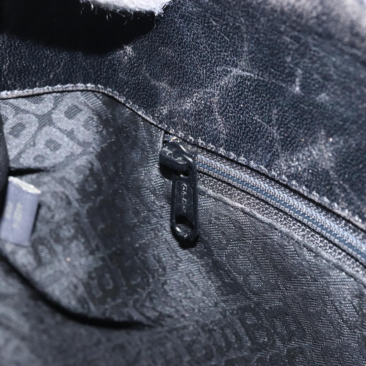 Bally Vintage Handbag Leather, BLACK, LEATHER, Handbag