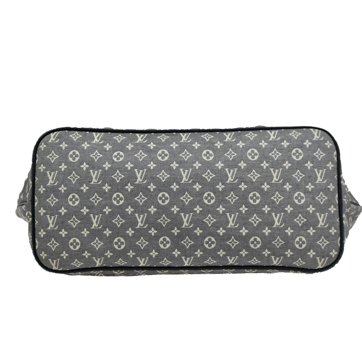 Louis Vuitton Neverfull Tote Monogram Idylle, GRAY, CANVAS, Tote bag