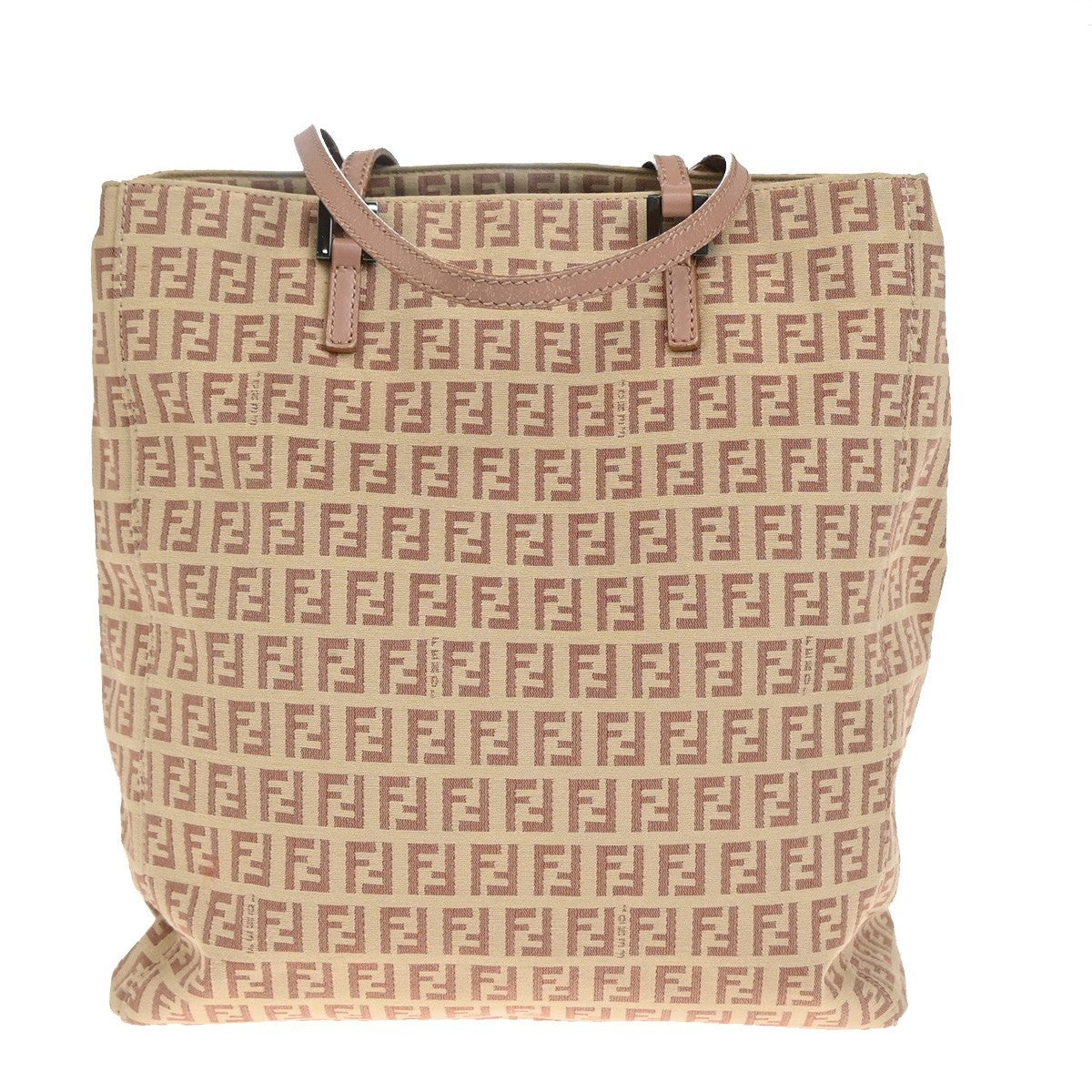 Fendi Vintage Zucca Zucca canvas, PINK, CANVAS, Handbag