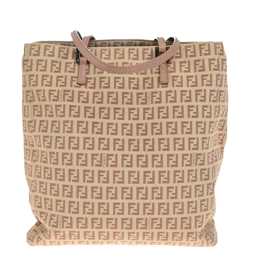 Fendi Vintage Zucca Zucca canvas, PINK, CANVAS, Handbag
