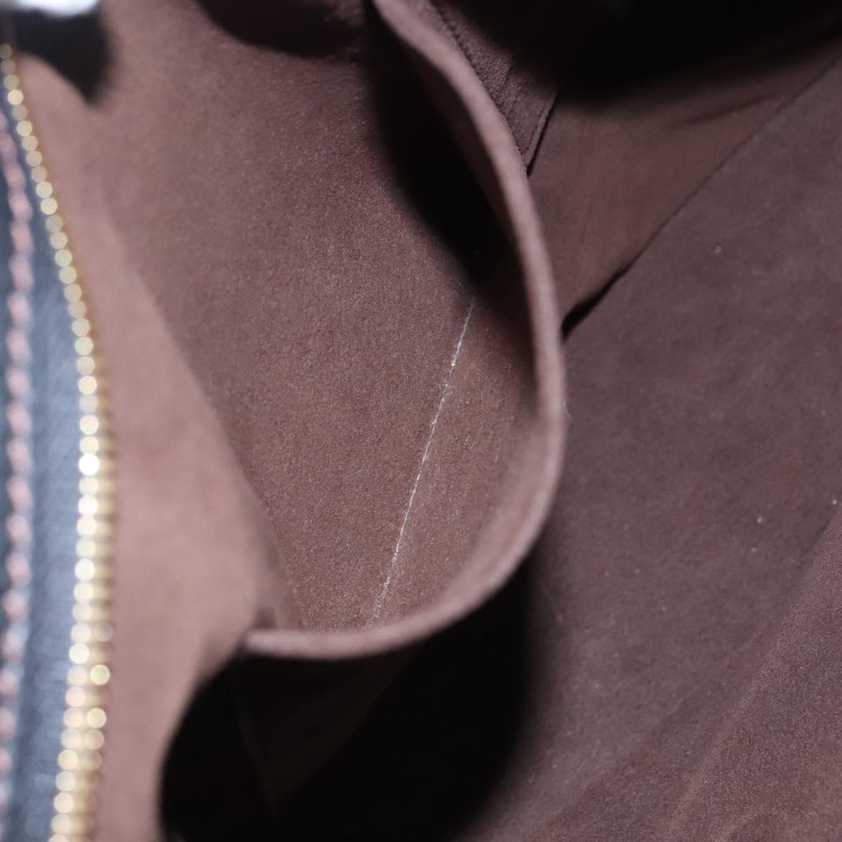 Louis Vuitton Stellar Handbag Mahina Leather, BLACK, LEATHER, Handbag