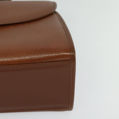 Burberry Vintage Handbag Leather, BROWN, LEATHER, Handbag