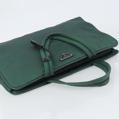 Prada Vintage Handbag Tessuto, KHAKI, NYLON, Handbag