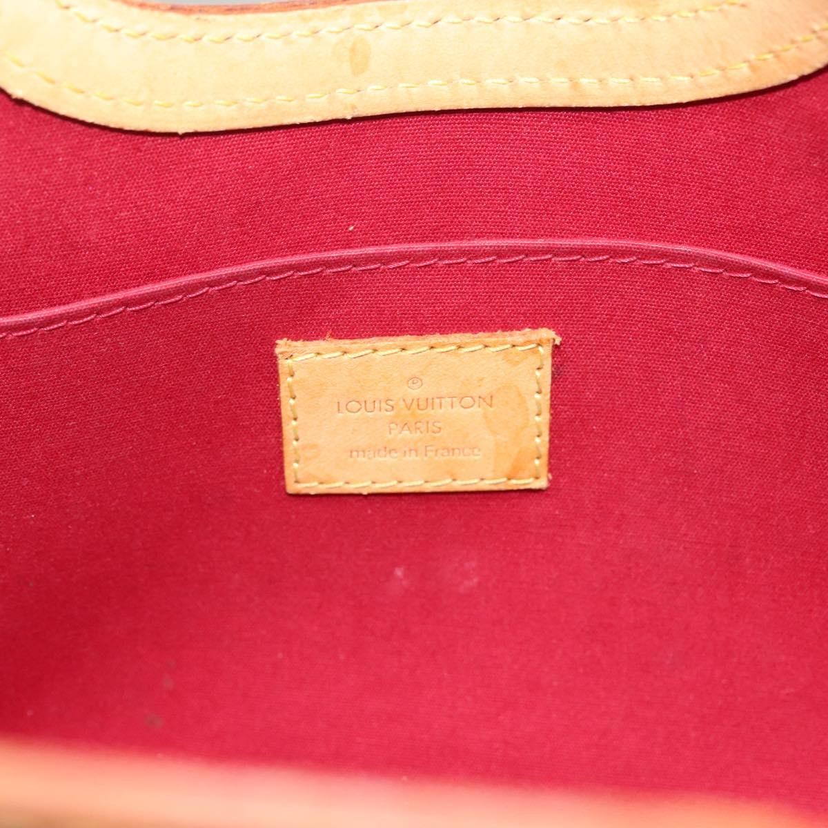 Louis Vuitton Roxbury Drive Handbag Monogram Vernis, RED, PATENT_LEATHER, Handbag