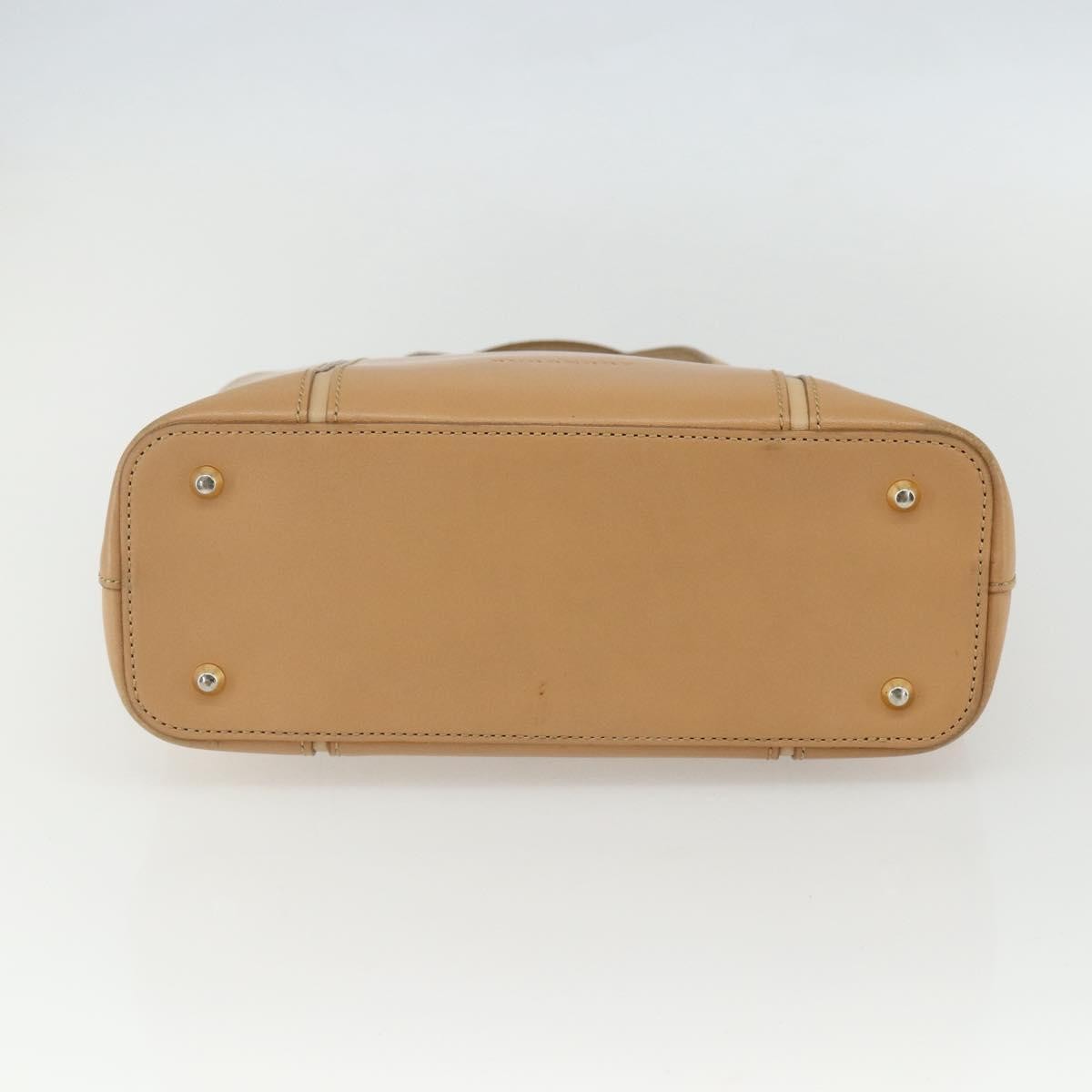 Burberry Vintage Handbag Leather, BEIGE, LEATHER, Handbag