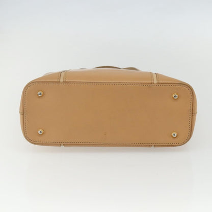 Burberry Vintage Handbag Leather, BEIGE, LEATHER, Handbag