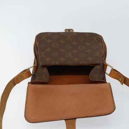 Louis Vuitton Cartouchiere Handbag Monogram Canvas, BROWN, CANVAS, Shoulder bag