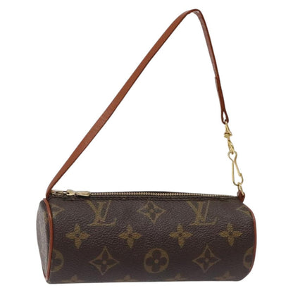 Louis Vuitton Papillon Pochette Monogram Canvas, BROWN, CANVAS, Handbag