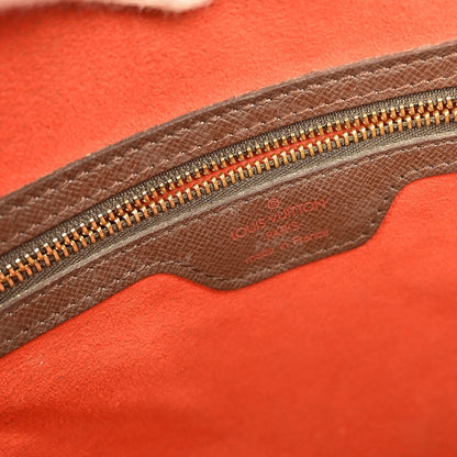 Louis Vuitton Triana Bag Damier, BROWN, CANVAS, Handbag