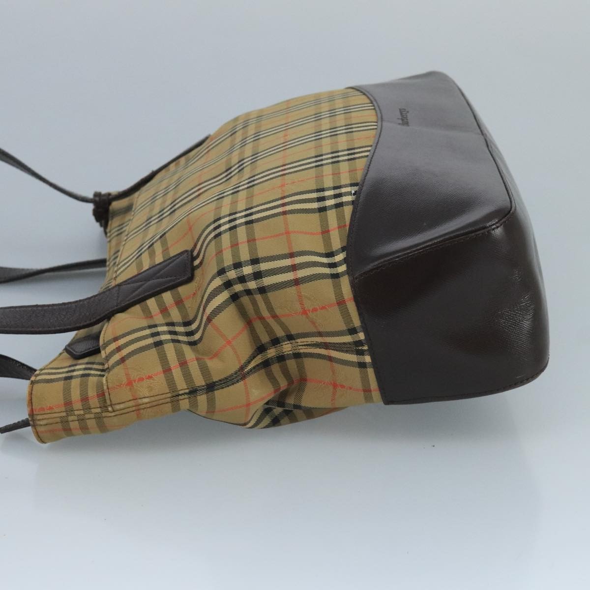 Burberry Nova Check Tote canvas check pattern, BEIGE, CANVAS, Tote bag