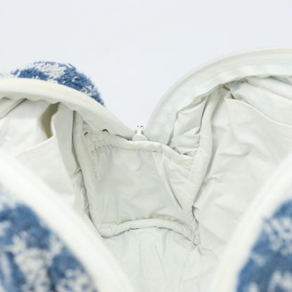 Christian Dior Vintage Trotter Handbag Canvas, BLUE, CANVAS, Handbag