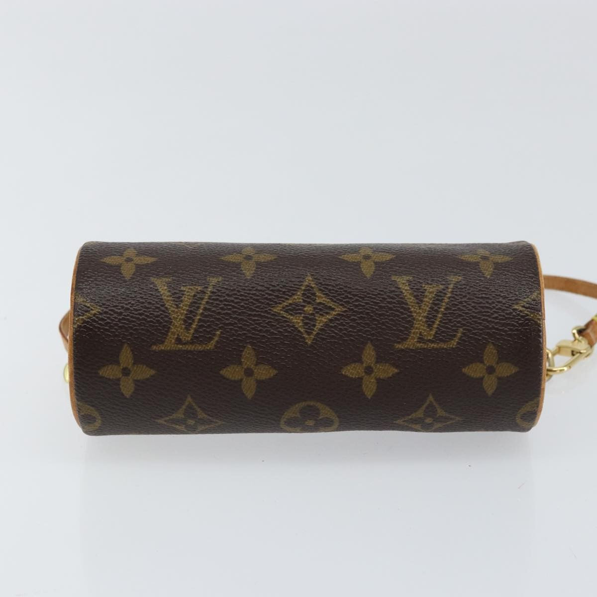 Louis Vuitton Papillon Pochette Monogram Canvas, BROWN, CANVAS, Clutche & pouche