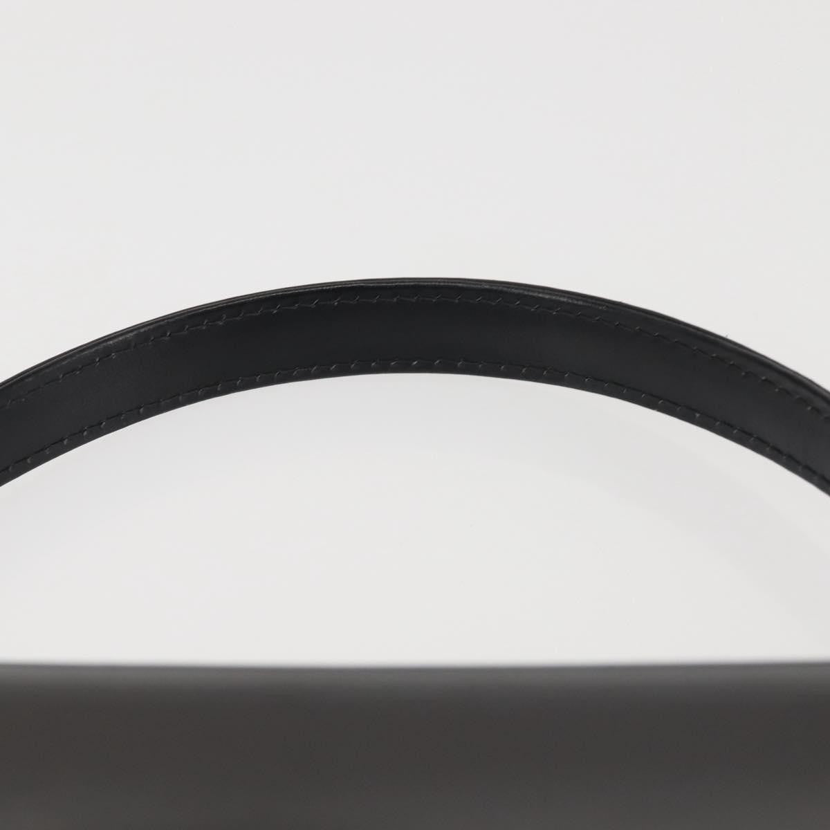 Gucci 1973 Flap Top Handle Bag Leather, BLACK, LEATHER, Handbag