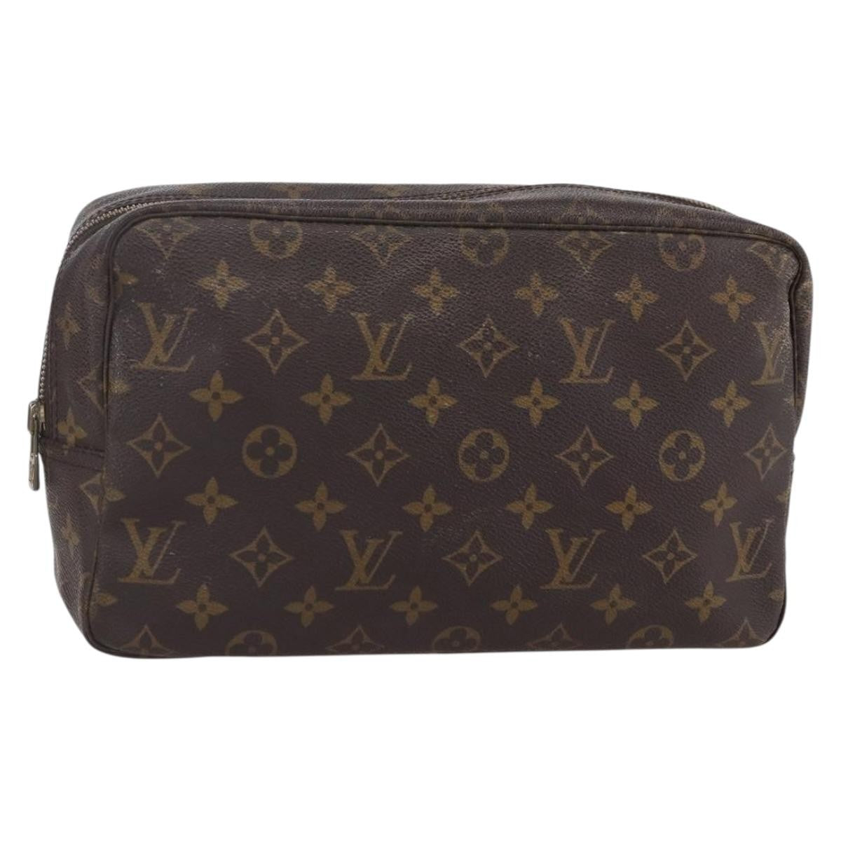 Louis Vuitton Trousse Toilette Monogram Canvas, BROWN, CANVAS, Clutche & pouche