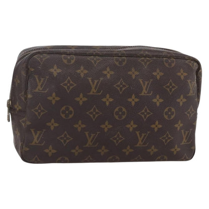 Louis Vuitton Trousse Toilette Monogram Canvas, BROWN, CANVAS, Clutche & pouche