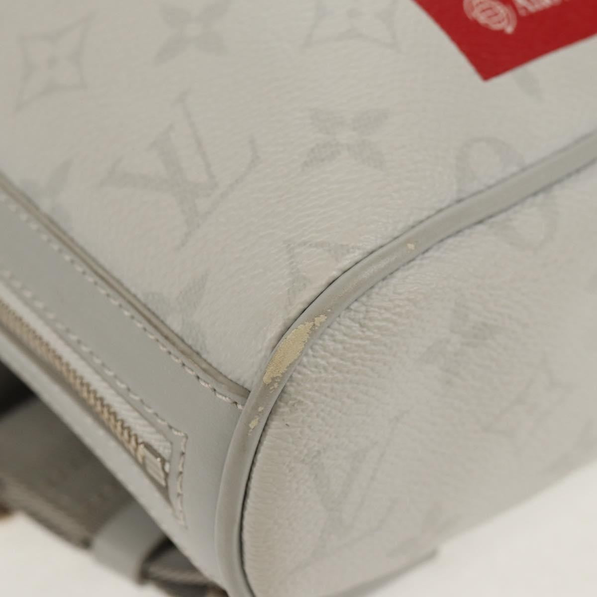 Louis Vuitton Chalk Sling Bag Limited Edition Logo Story Monogram Canvas, WHITE, CANVAS, Shoulder bag