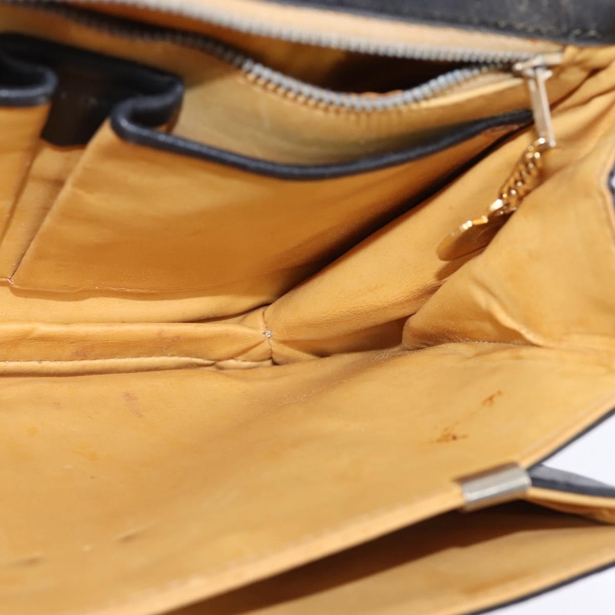 Celine Shoulder Bag Leather, BLACK, LEATHER, Shoulder bag