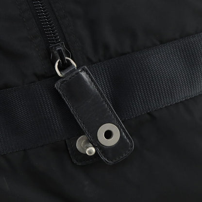 Prada Weekend Duffle Bag Tessuto, BLACK, NYLON, Travel bag