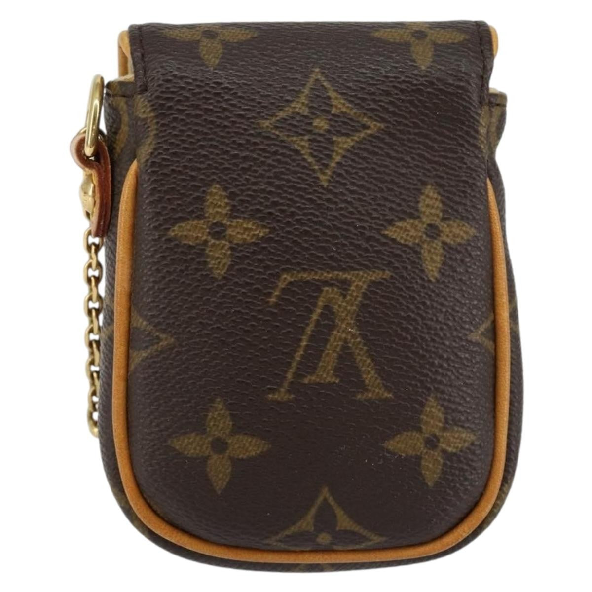 Louis Vuitton Cancun Pochette Monogram Canvas, BROWN, CANVAS, Clutche & pouche