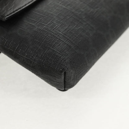 Gucci Waist Bag GG Coated Canvas, BLACK, CANVAS, Shoulder bag