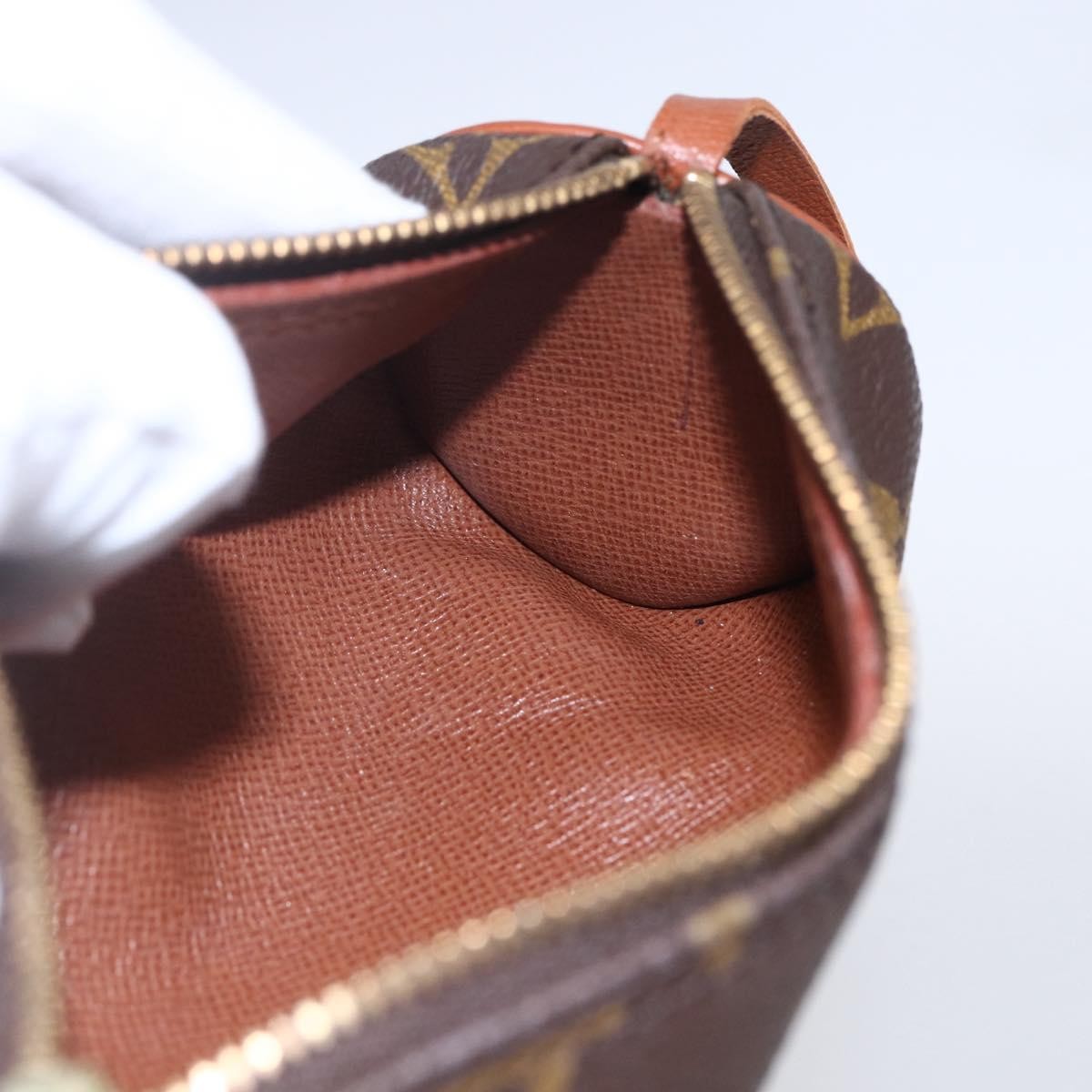 Louis Vuitton Papillon Pochette Monogram Canvas, BROWN, CANVAS, Clutche & pouche