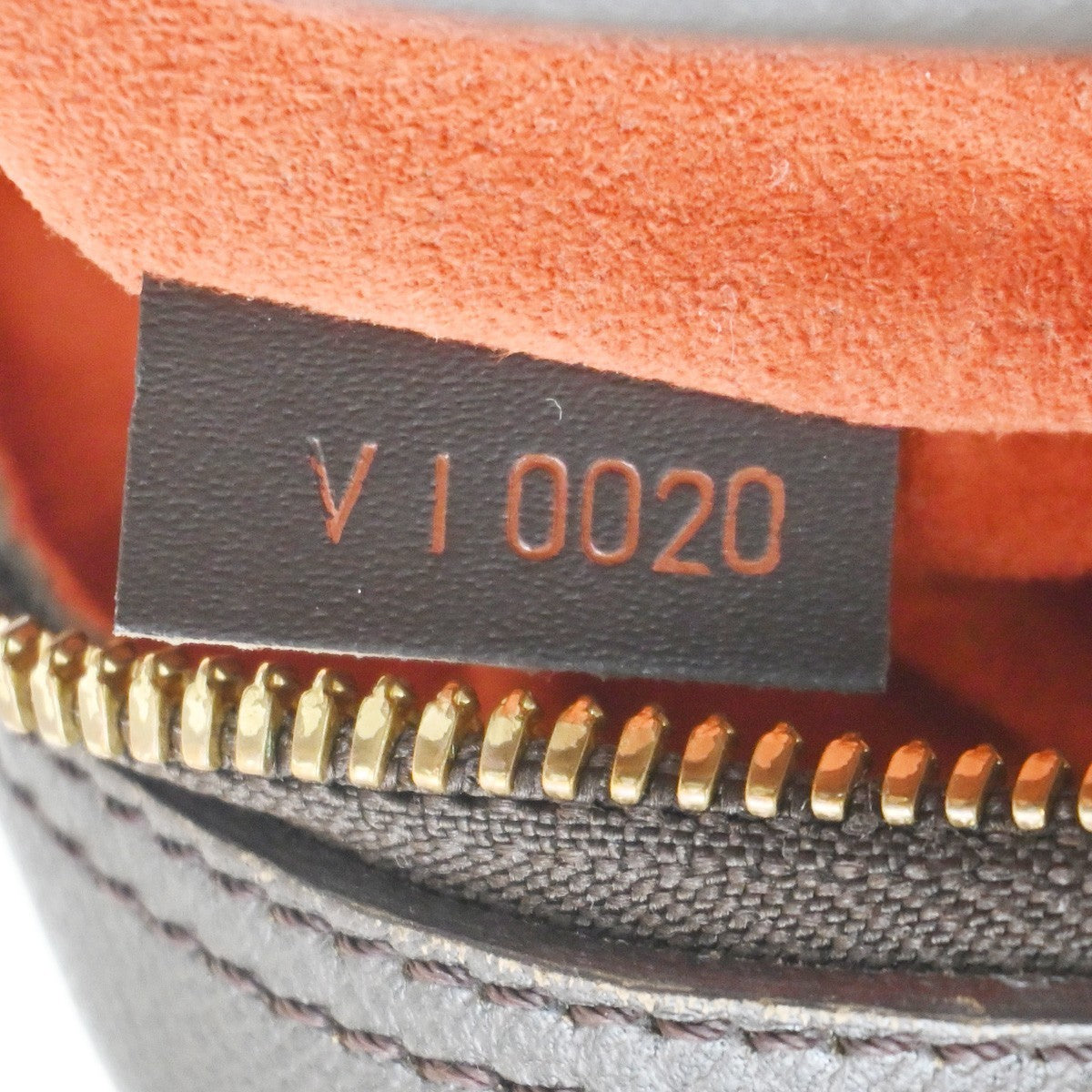 Louis Vuitton Triana Bag Damier, Brown, Leather, Handbag