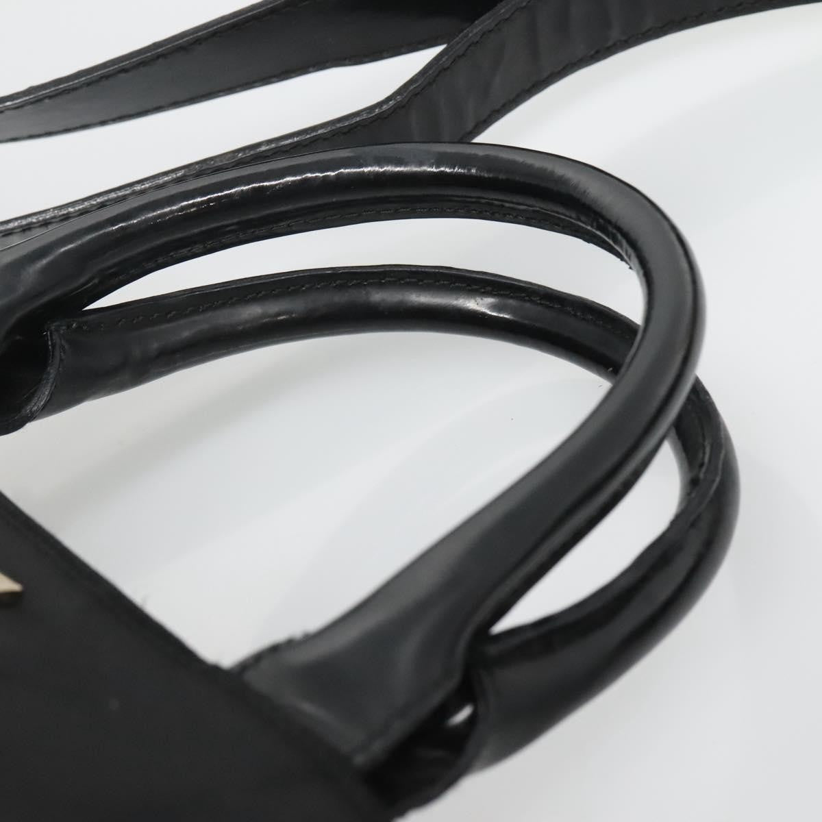 Gucci Vintage Handbag Nylon, BLACK, NYLON, Handbag