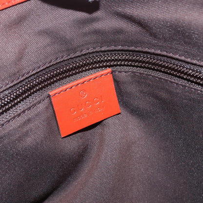 Gucci Bright Tote Diamante Leather, RED, LEATHER, Tote bag