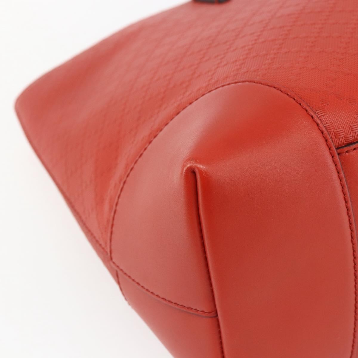 Gucci Bright Tote Diamante Leather, RED, LEATHER, Tote bag