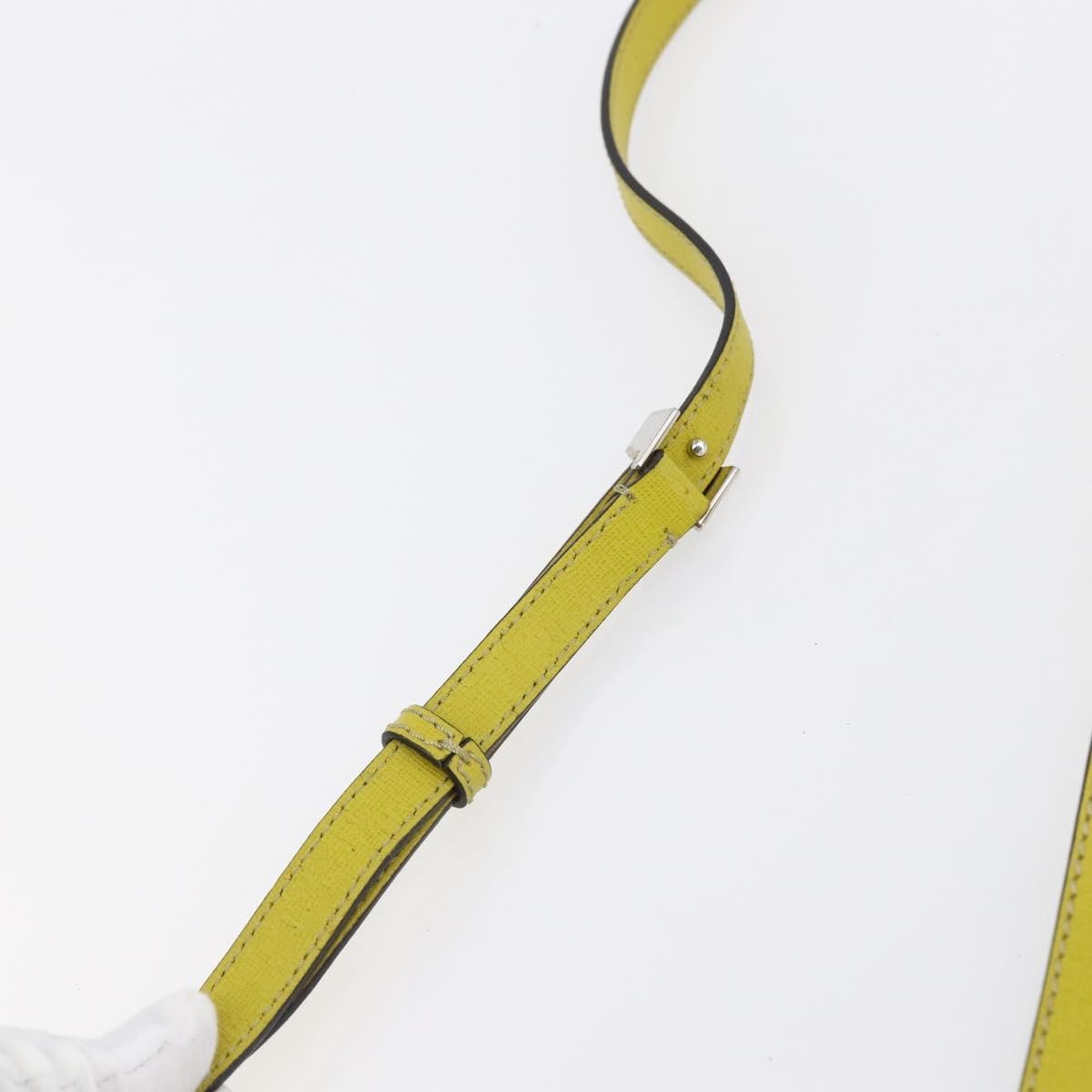 Fendi 2Jours Bag Leather, YELLOW, LEATHER, Handbag