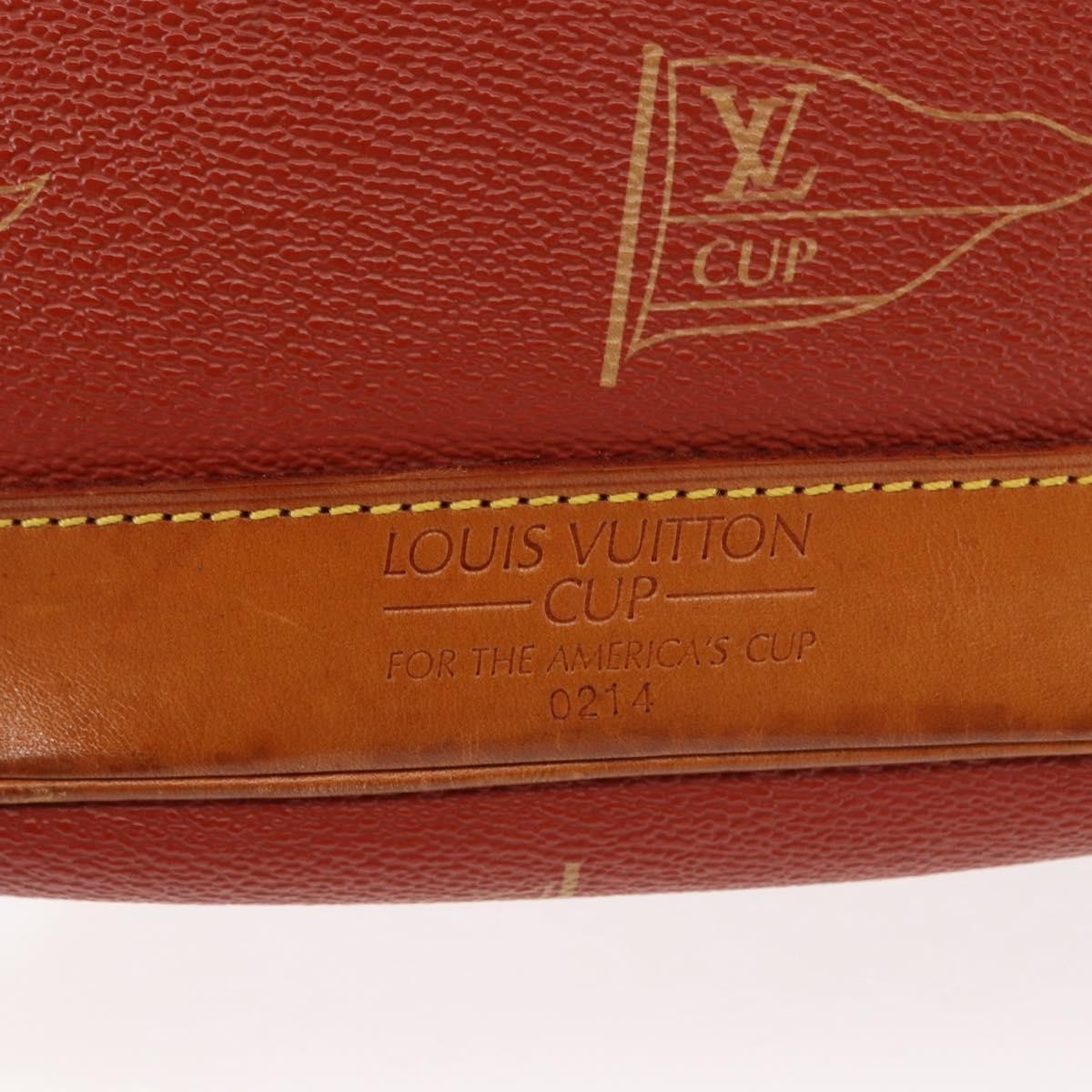 Louis Vuitton Cup le touquet shoulder bag Cup Canvas, RED, CANVAS, Shoulder bag