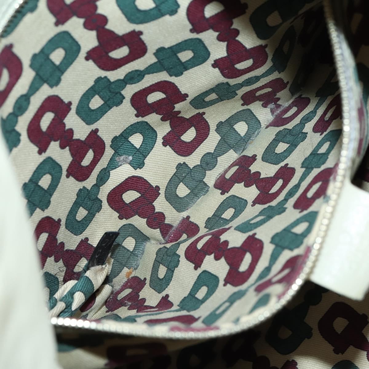 Gucci Vintage Diana Bamboo Shoulder Bag Leather, BEIGE, LEATHER, Shoulder bag