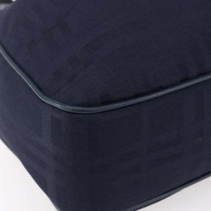 Burberry Vintage Shoulder Bag Nylon, NAVY, NYLON, Shoulder bag