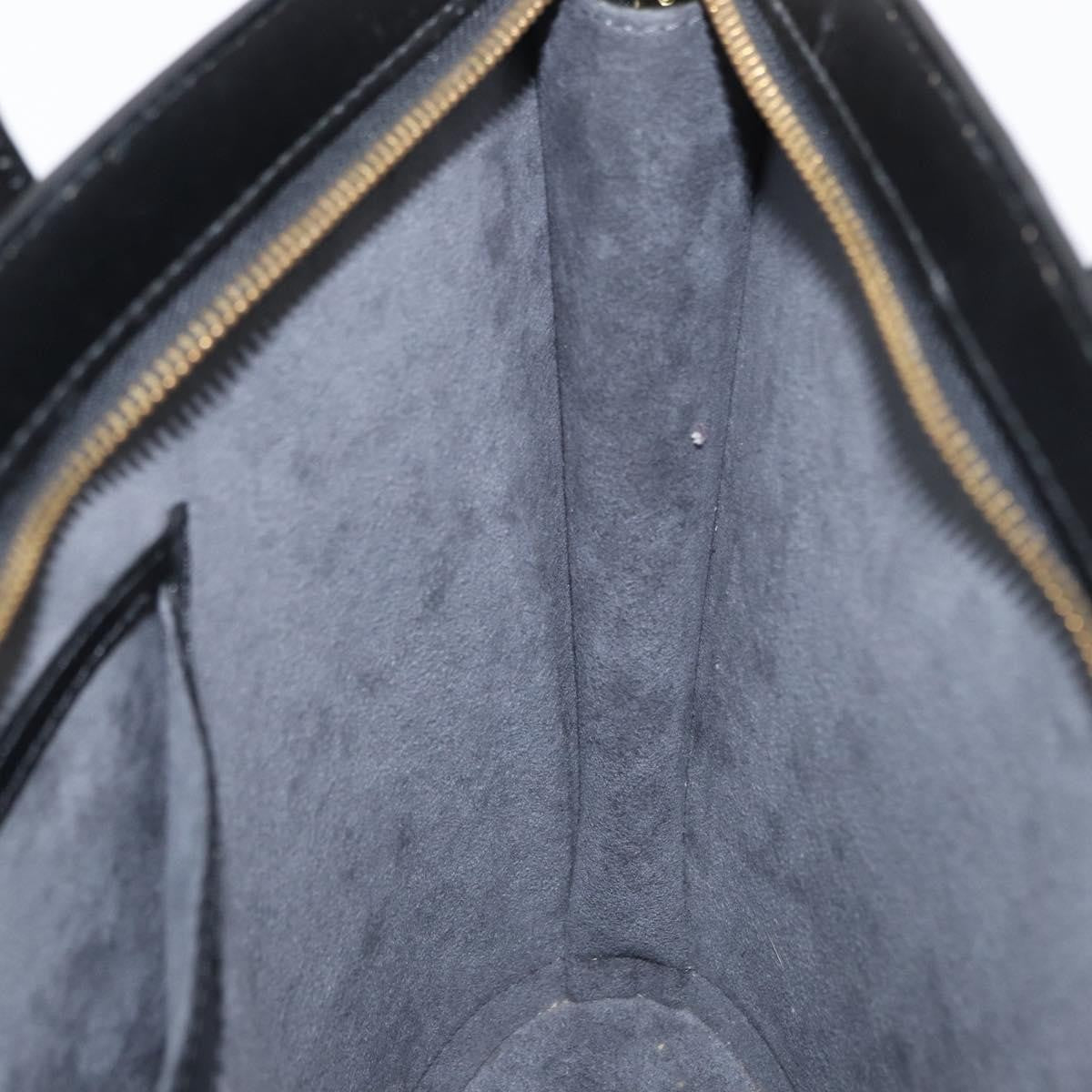 Louis Vuitton Saint Jacques Handbag Epi Leather, BLACK, LEATHER, Handbag