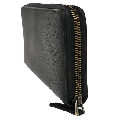 Gucci GG Marmont Zip Around Wallet Leather, BLACK, LEATHER, Wallets