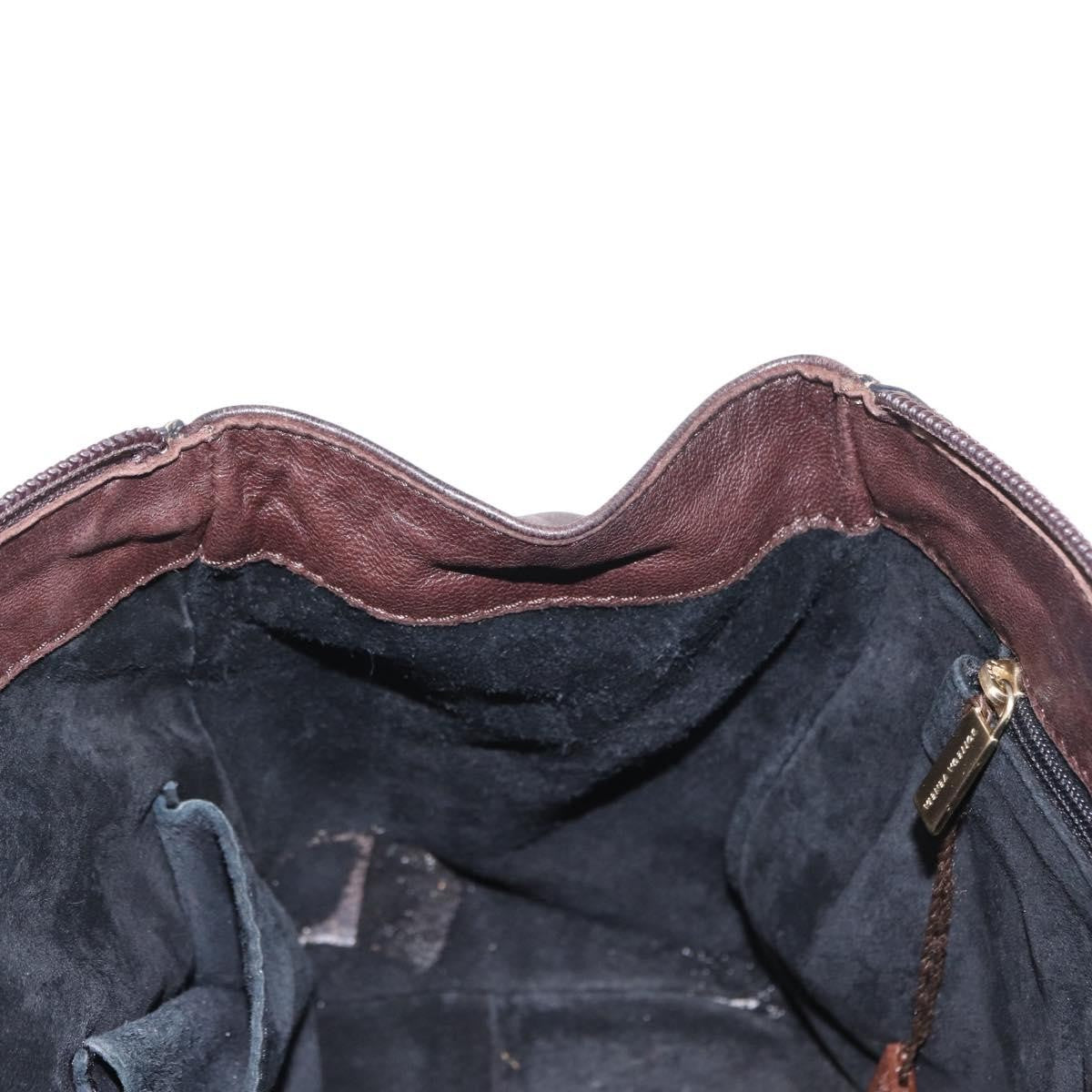 Bottega Veneta Intrecciato Handbag Leather, BROWN, LEATHER, Handbag