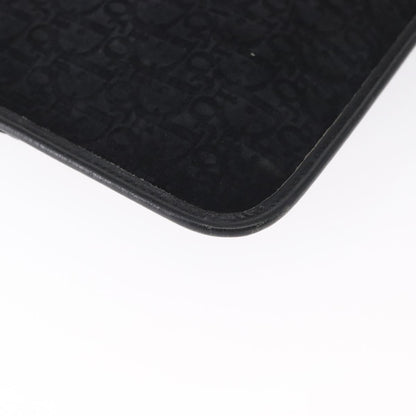 Christian Dior Vintage Trotter Pouch Diorissimo Canvas, BLACK, CANVAS, Clutche & pouche