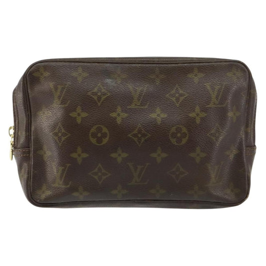 Louis Vuitton Trousse Toilette Monogram Canvas, BROWN, CANVAS, Clutche & pouche