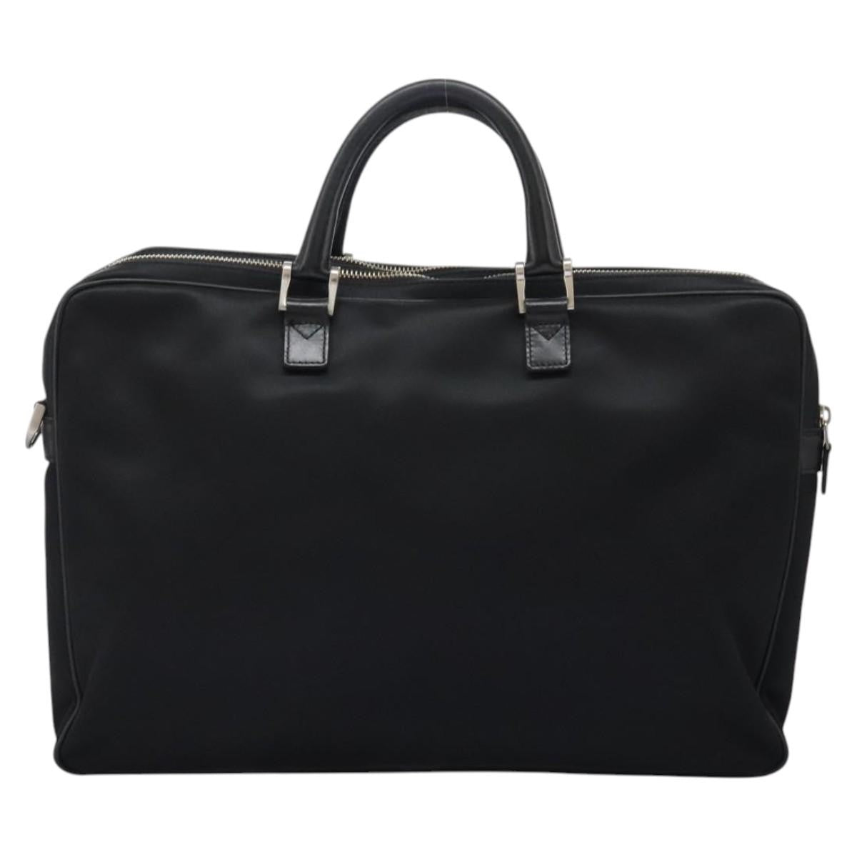 Burberry Black Label Business Bag Nylon, BLACK, NYLON, Briefcase