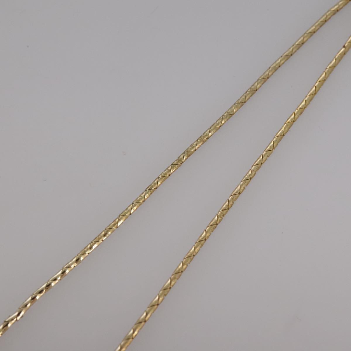 Christian Dior Vintage CD Jumbo chain necklace Metal, GOLD, METAL, Necklace