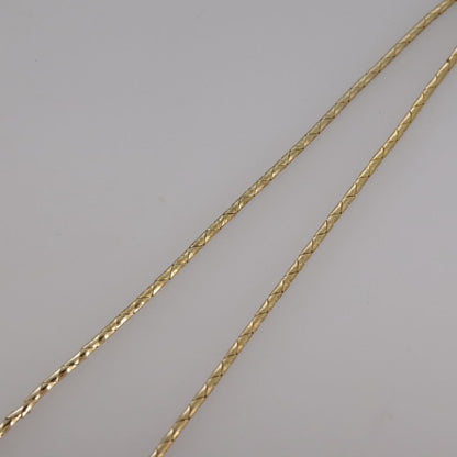 Christian Dior Vintage CD Jumbo chain necklace Metal, GOLD, METAL, Necklace