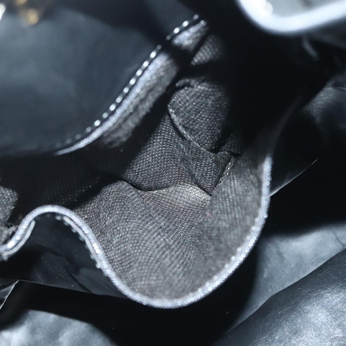 Bally Vintage Shoulder Bag Leather, BLACK, LEATHER, Shoulder bag