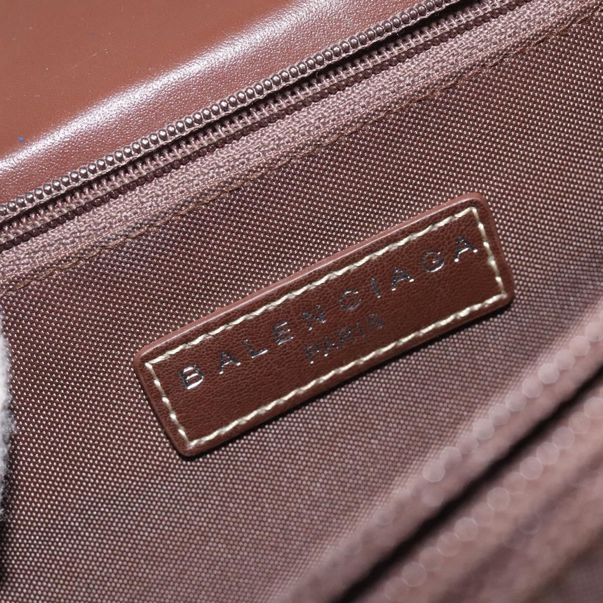 Balenciaga Vintage handbag Leather, BROWN, LEATHER, Handbag